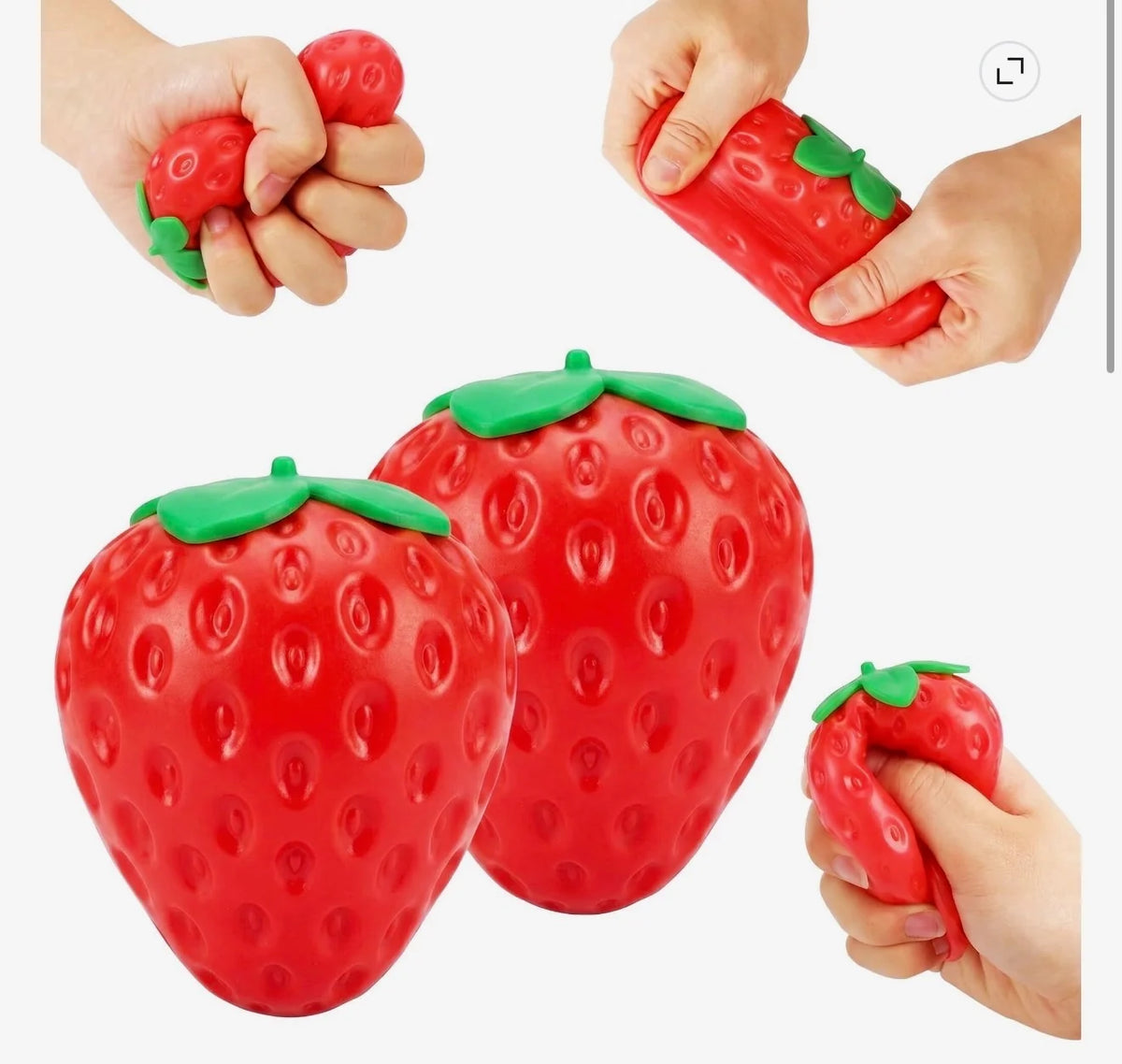 Strawberry Realistic Squishy