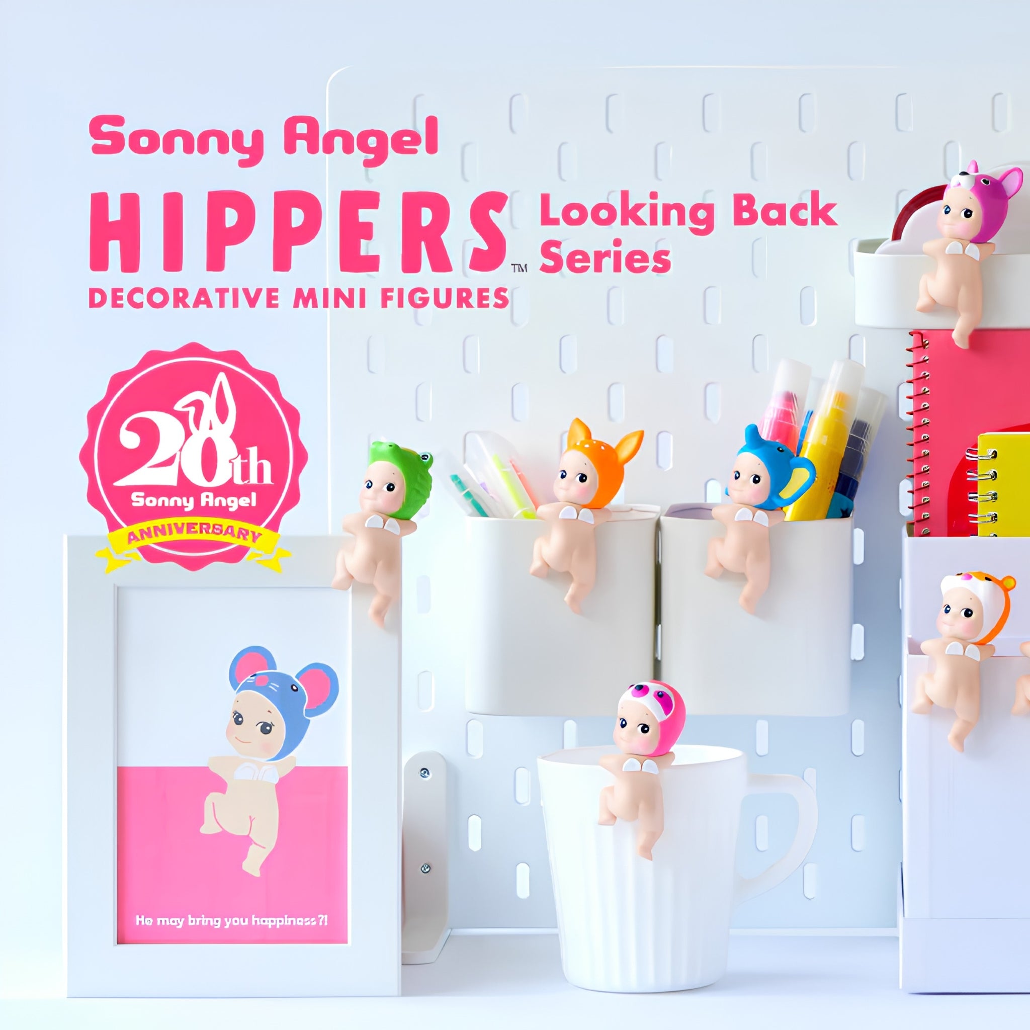 Sonny Angel Looking Back series - (STICKEY)