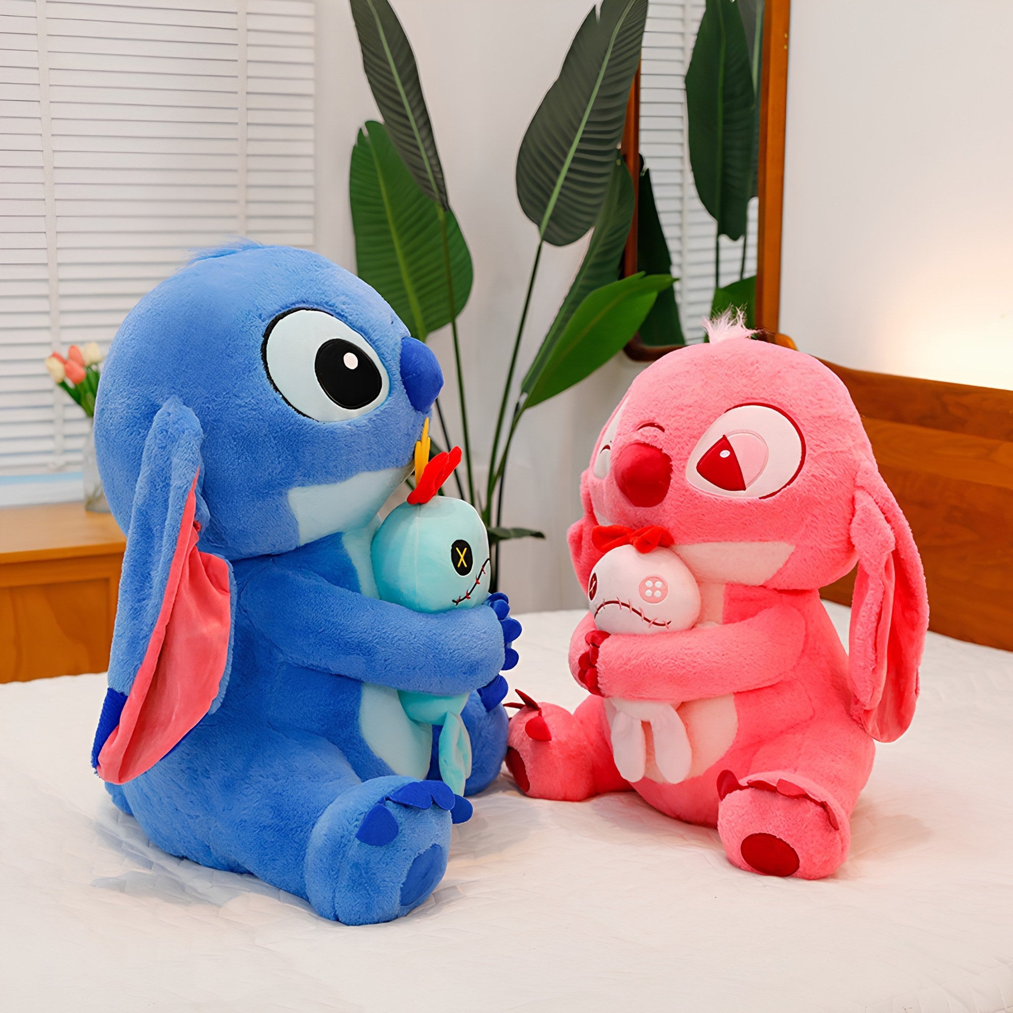 Little Big Eyes Monster Plush Doll 2PCS Set (M)