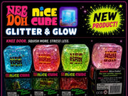 Needoh Glitter & Glow Nice Cube