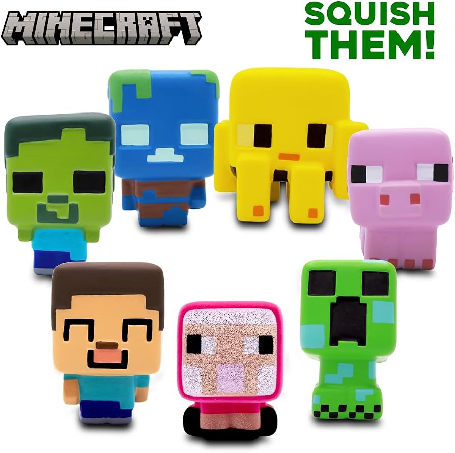 Minecraft Squish Toys