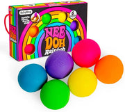 Nee Doh Rainbow Ball Set of 6pcs