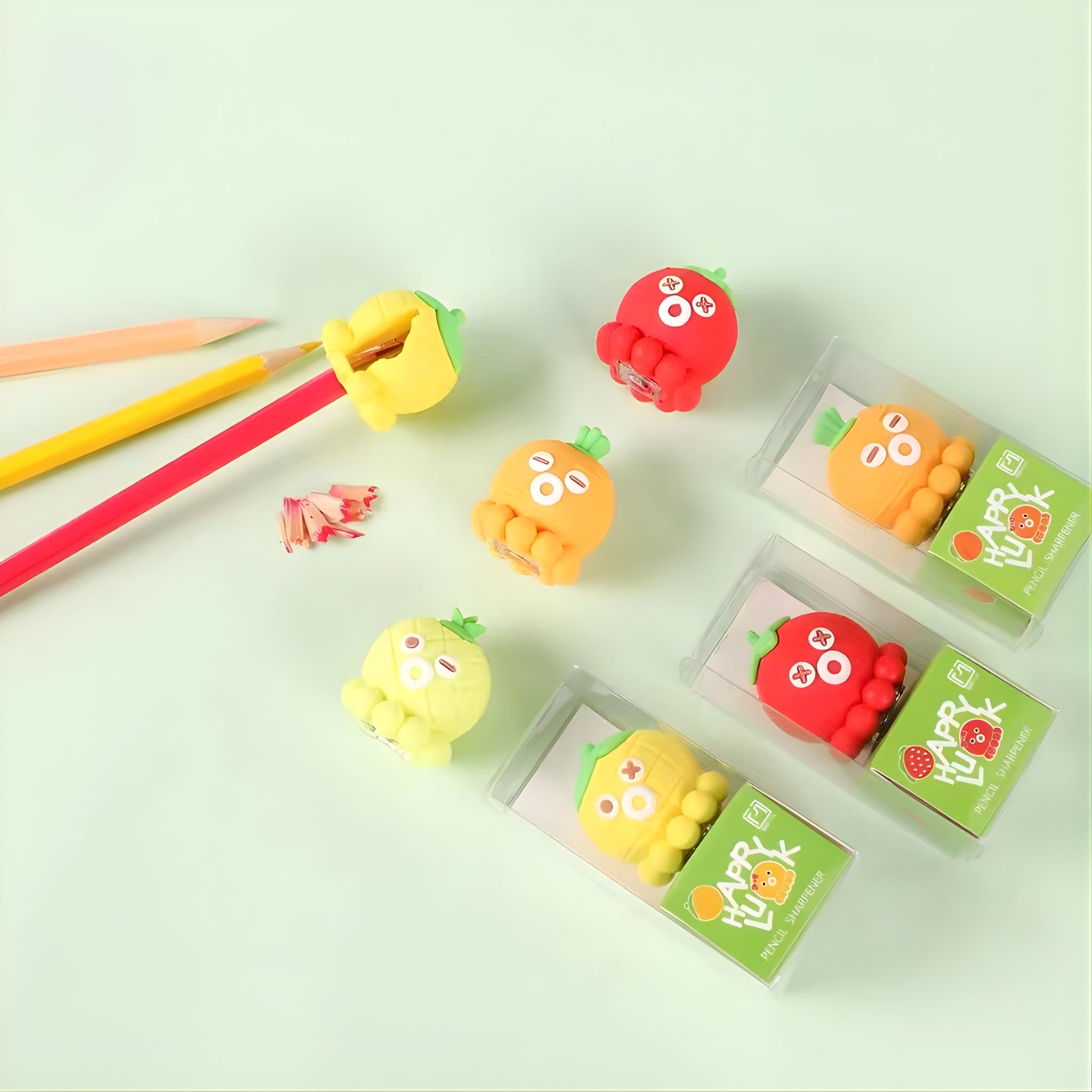 Fruit octopus pencil sharpener