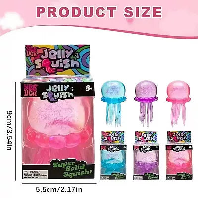 Nee Doh Jelly Squish Jellyfish Medium Size