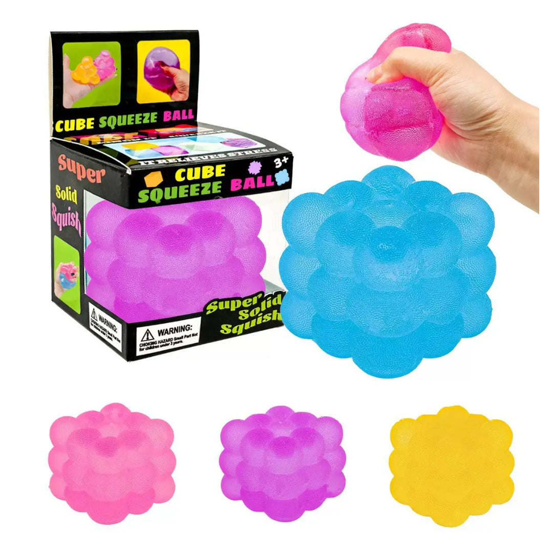 Nee Doh Style Ice Bubbles Cube