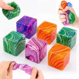 Nee Doh Style Swirl Cube (No Box)