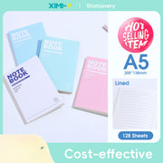 Macaron Series Letter Line Adhesive Bound Book A5