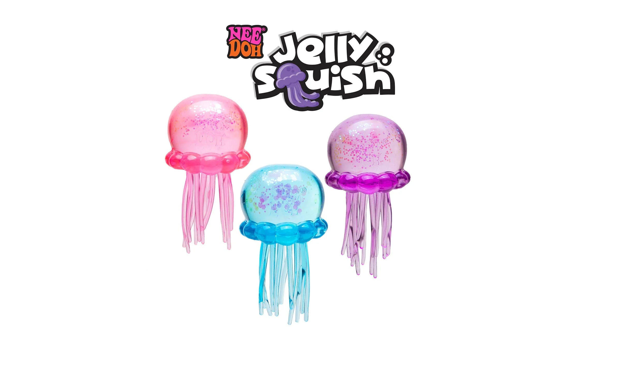 Nee Doh Jelly Squish Jellyfish Regular Size