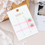 Little Cherry Hairpins 2PCS (Pink)