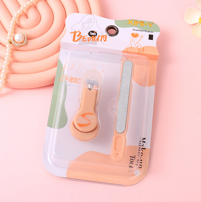 Pink series nail clippers nail file care combination