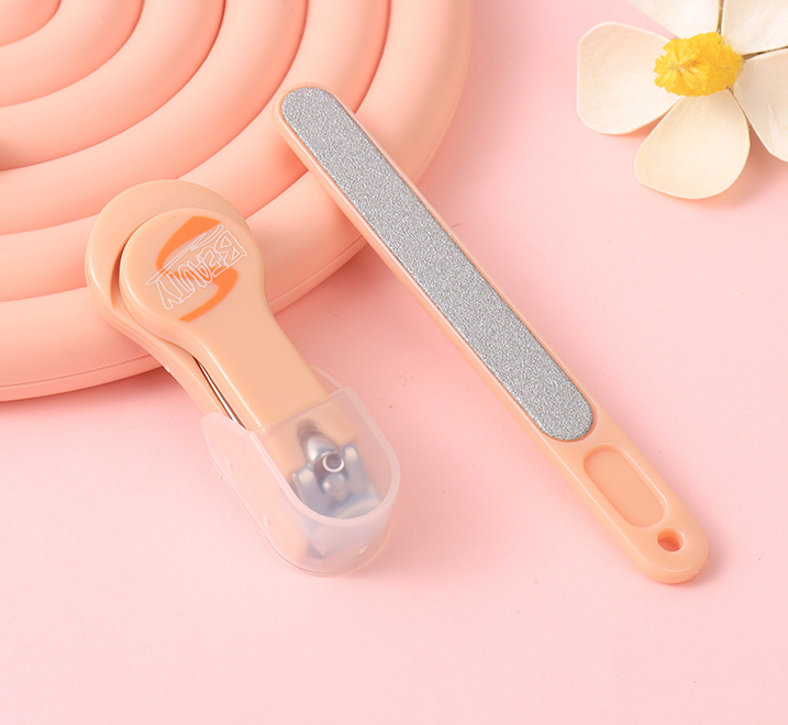 Pink series nail clippers nail file care combination
