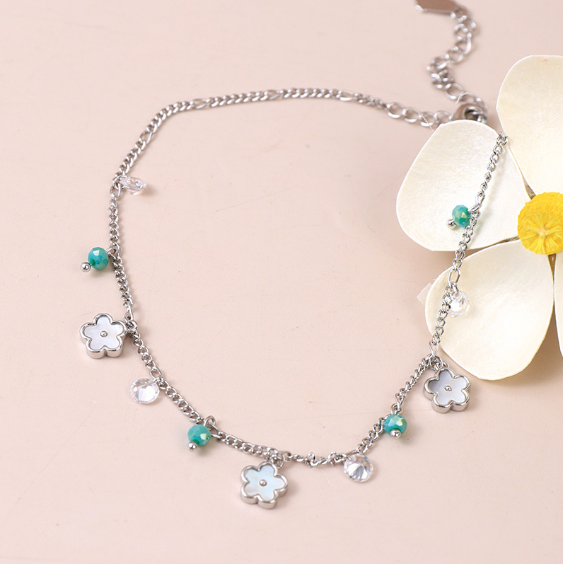 Jewelry forest series light luxury anklet