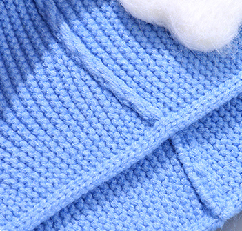 Knit hat for kids with small egg yolk (Mixed colors)