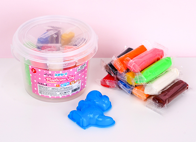 10-color Model Playdough Drum Set (Color)