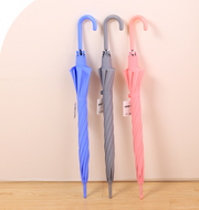 21'' Solid Color Plastic Umbrella