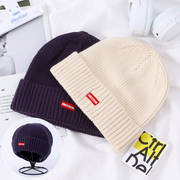 Adult knitted Hat with matching letters (Mixed colors)