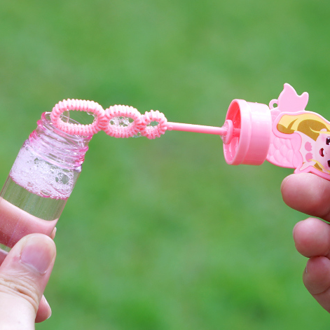35ml 3 small Mermaid Bubble Wand (mixed color)
