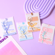 Flowers' Presents Small Greeting Card