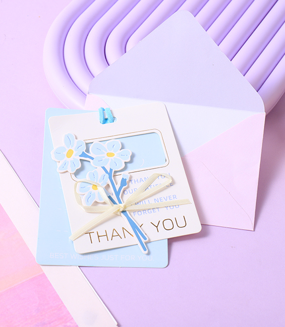 Flowers' Presents Small Greeting Card