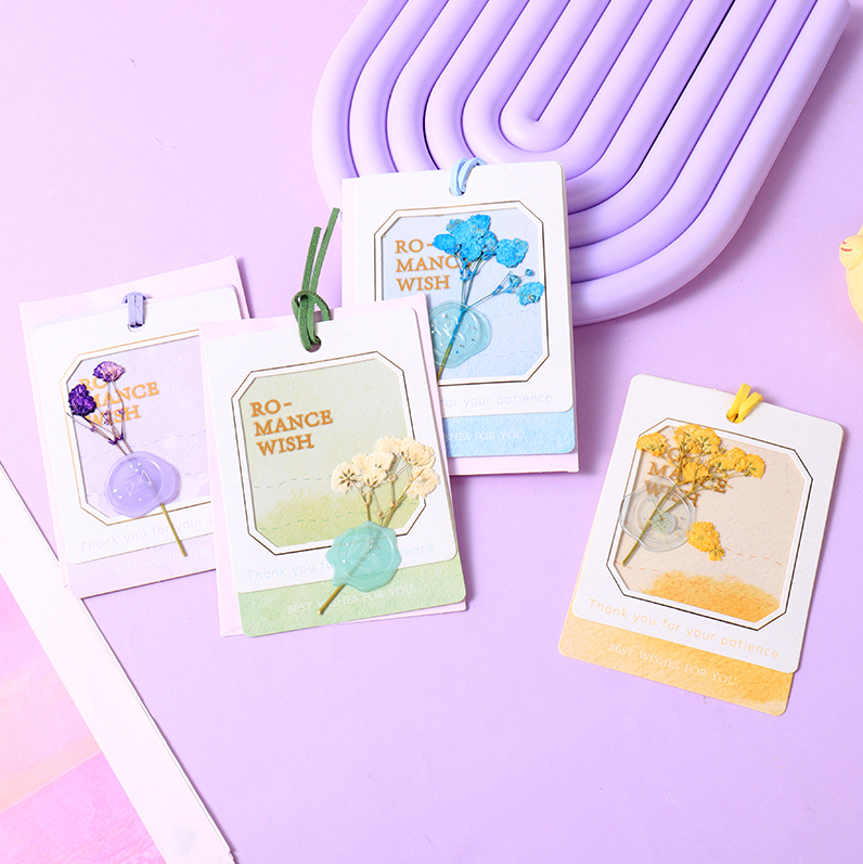 Flowers Language Small Greeting Card