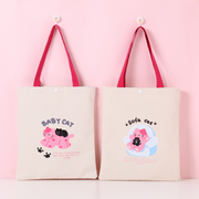 Leisurely Cat Canvas Bag (Mixed colors)