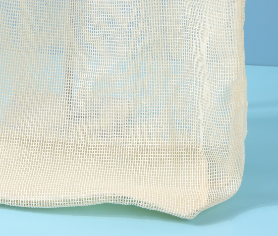 Simple Grid Shopping Bag with Large Capacity