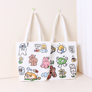 Fun Animal Canvas Bag (Mixed colors)
