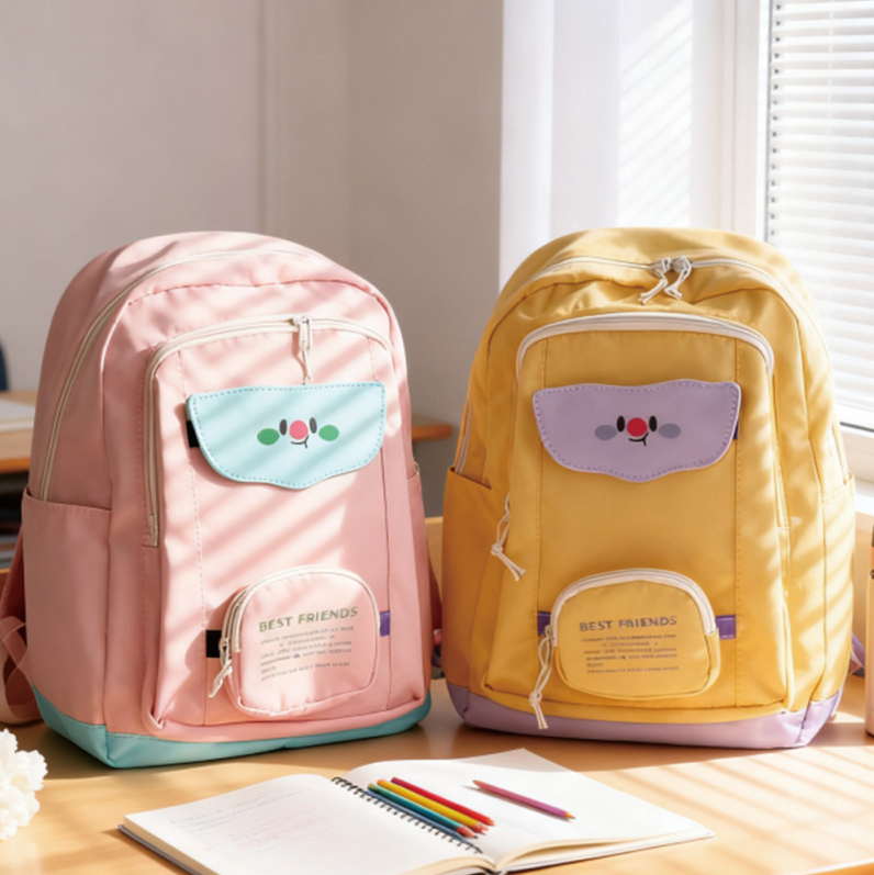 Sweet Bean Bear Large Backpack