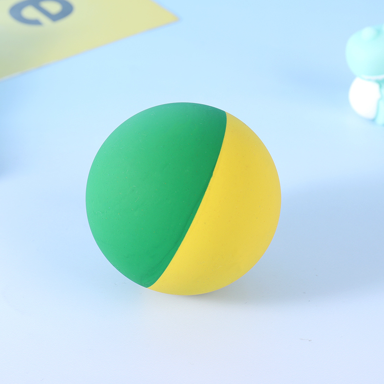 Two-Color SplicingFootball BouncyBall (6cm)