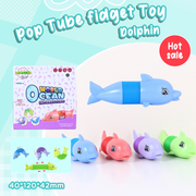 Pop Tube Fidget Toy - Dolphin