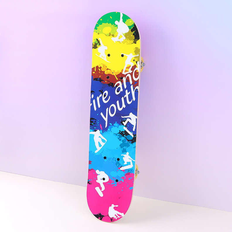 Color Elements Series - Color collision 24 inch skateboard (
