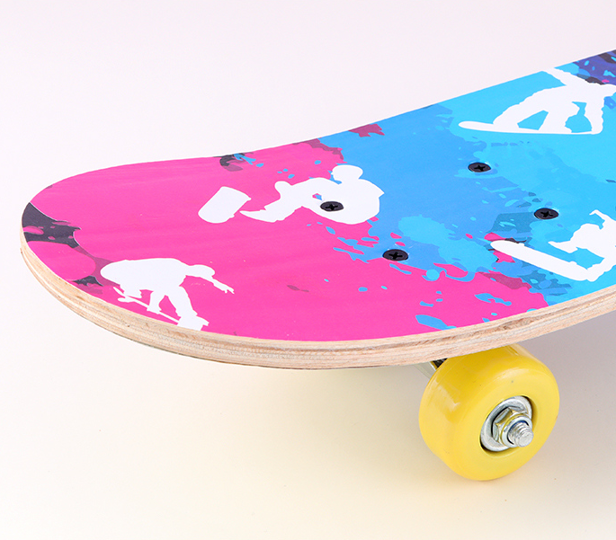 Color Elements Series - Color collision 24 inch skateboard (