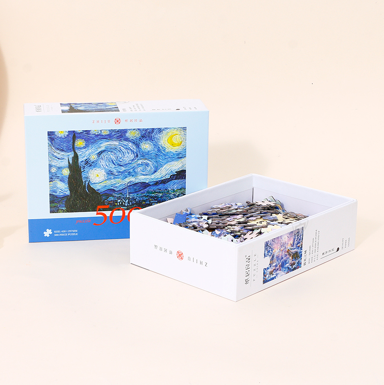 Famous painting Puzzle Series (500 pieces)