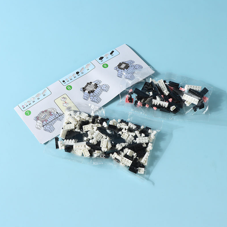 Micro-particle building blocks - Kumimi