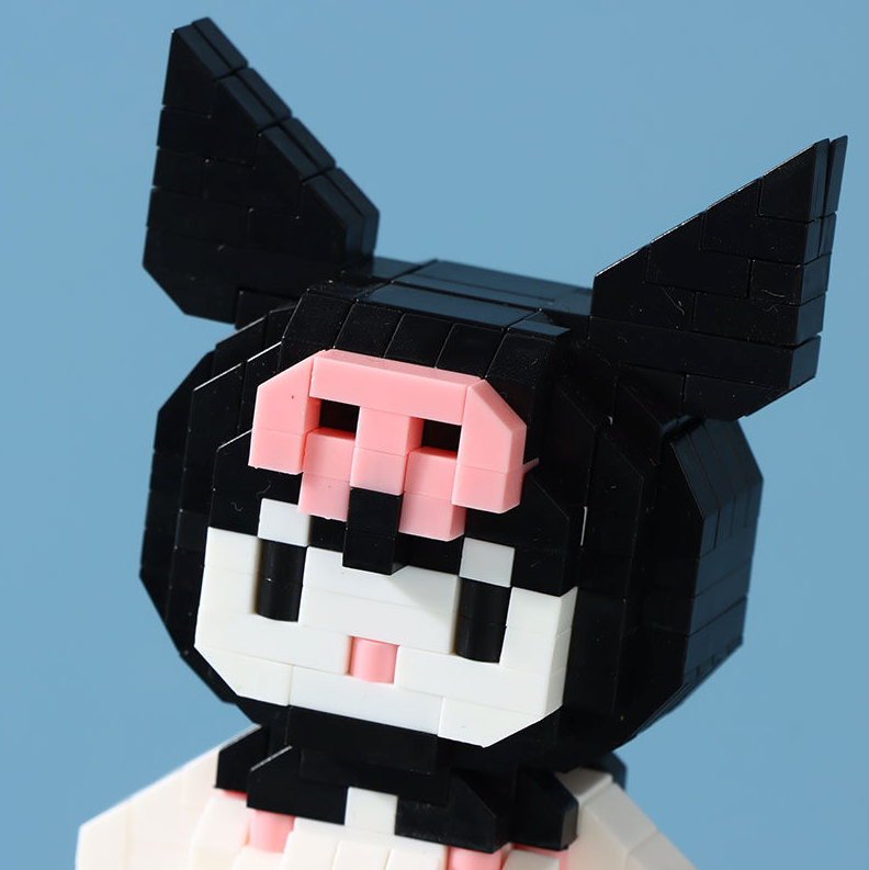 Micro-particle building blocks - Kumimi