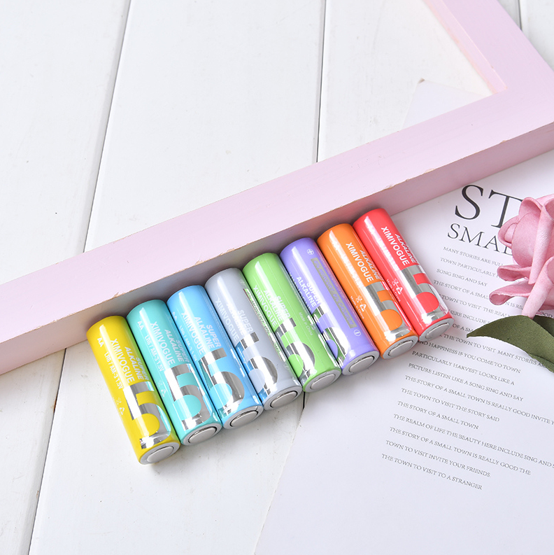 No. 5 Alkaline Rainbow battery 8 capsules