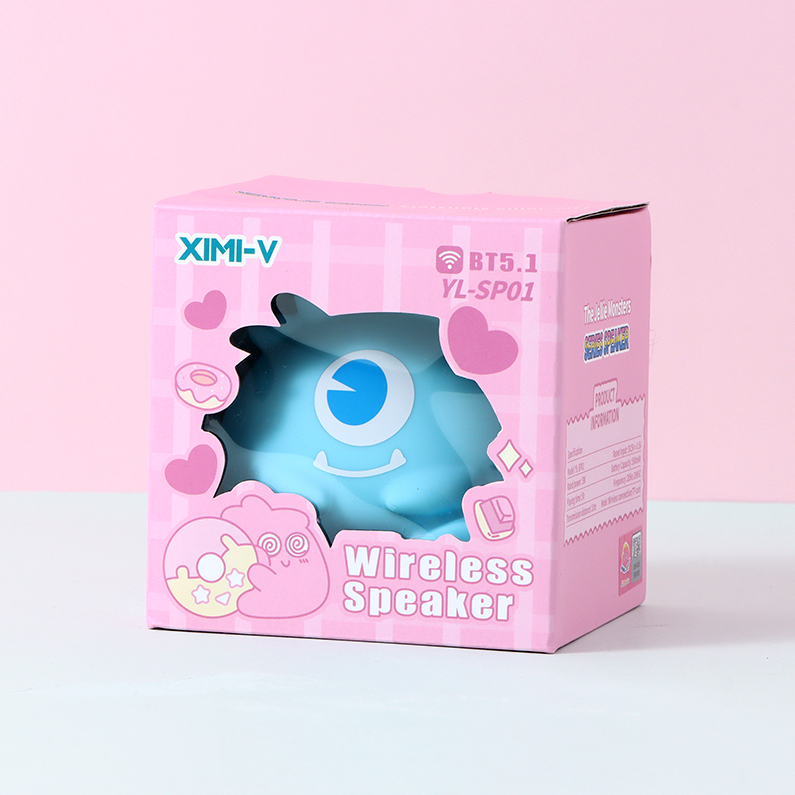 The Jellie Monsters Series Speaker (Blue) YL-SP01