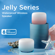 Jelly Series Waterproof Wireless Speaker (Blue) BT2602