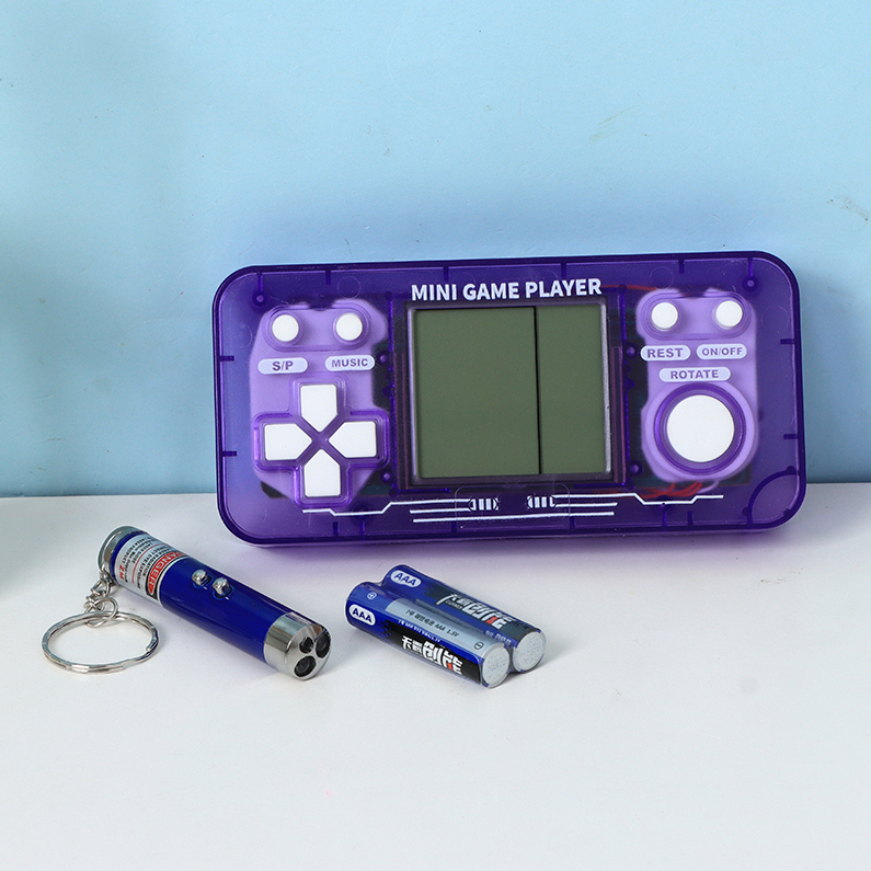 Block racing game console