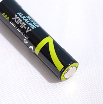 5-Piece AAA Battery(LR3)(Black and Green)