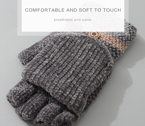 Men's Casual Flip Gloves (Color mix)