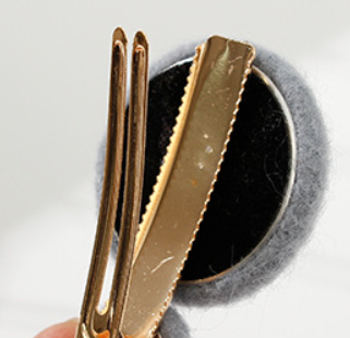 Watermelon duck clip