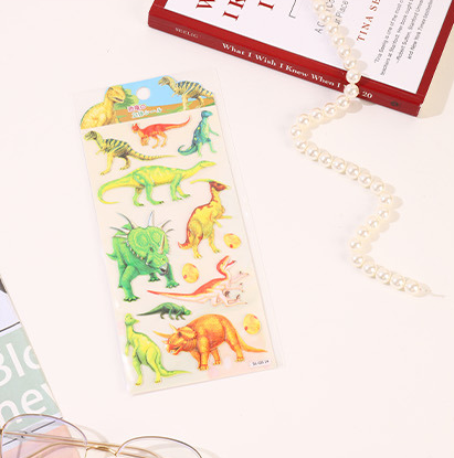 Cartoon Dinosaur Foam Stickers
