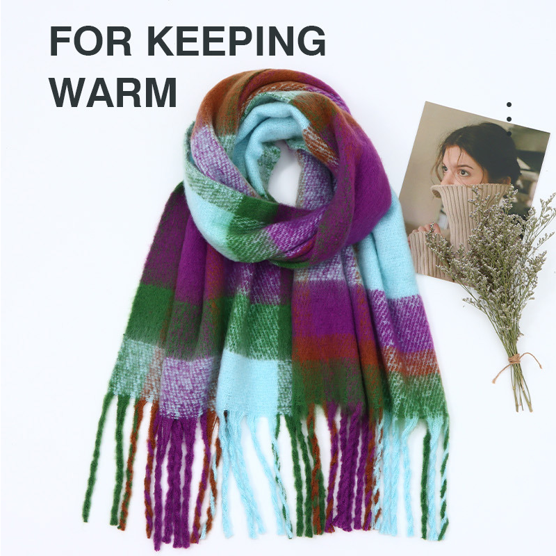 Mohair Adult Scarf (Mixed)