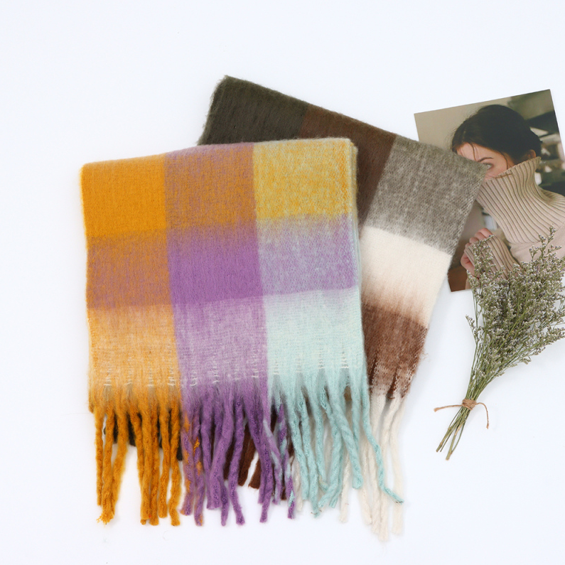 Matching Plaid Adult Scarf (Mixed)