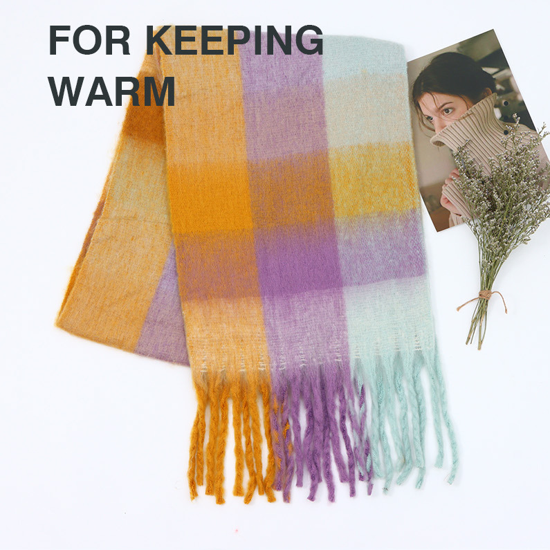 Matching Plaid Adult Scarf (Mixed)