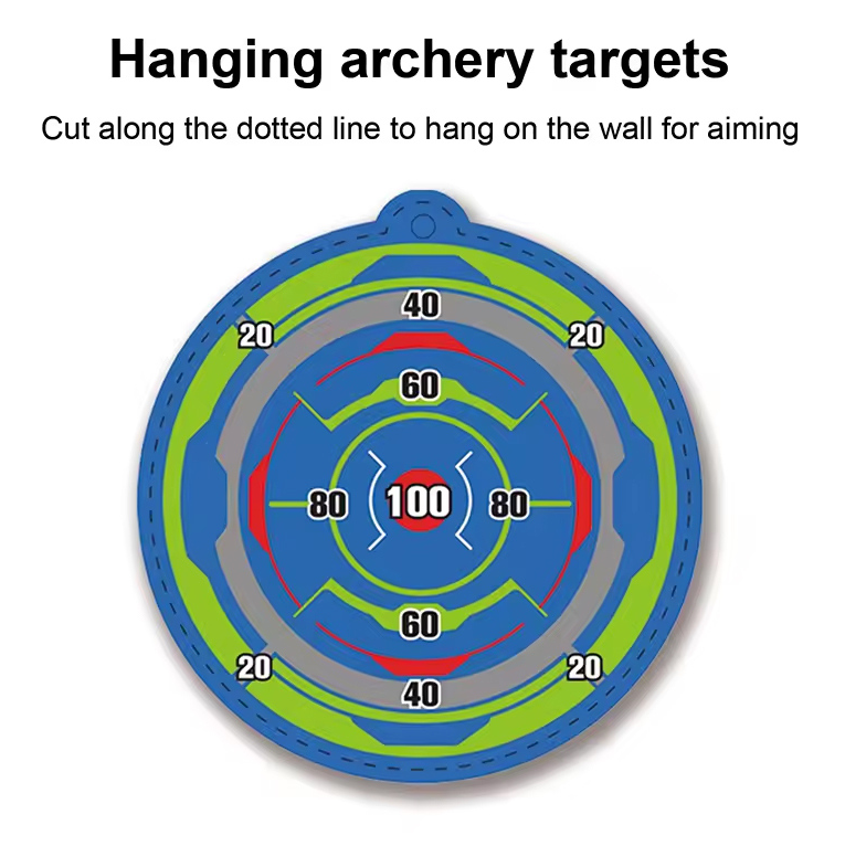 Pink bow set (with quiver and target)