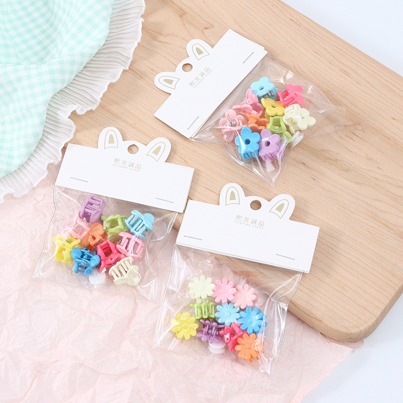 Color mini clip 10 bags