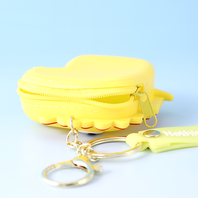 Big Eyes Dinosaur Silicone Earphones Case (Yellow)
