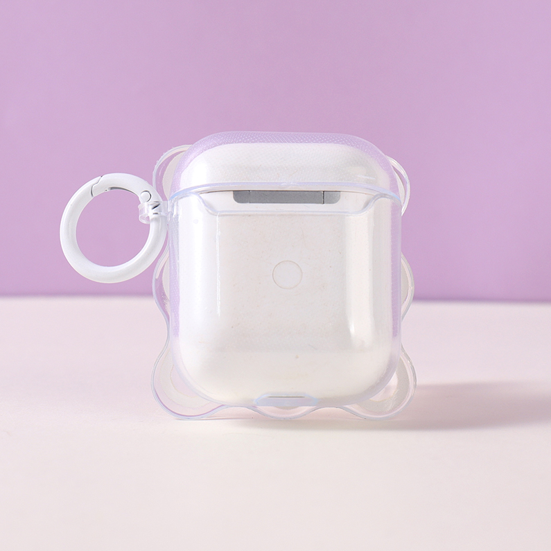Wavy cute smiley Doodle Airpods1/2 Generation earphone Case